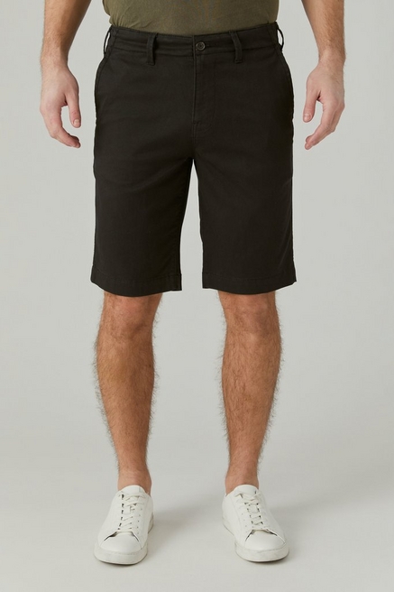 Lucky Brand Shorts Mens 34 Tan Linen Blend Chino Outdoor Flat Front Pocket  NEW