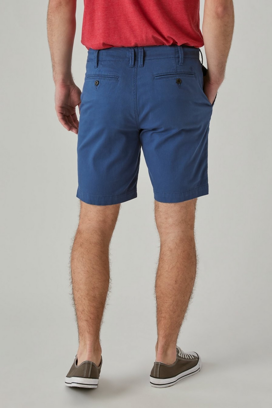 11" STRETCH TWILL FLAT FRONT SHORT, image 3