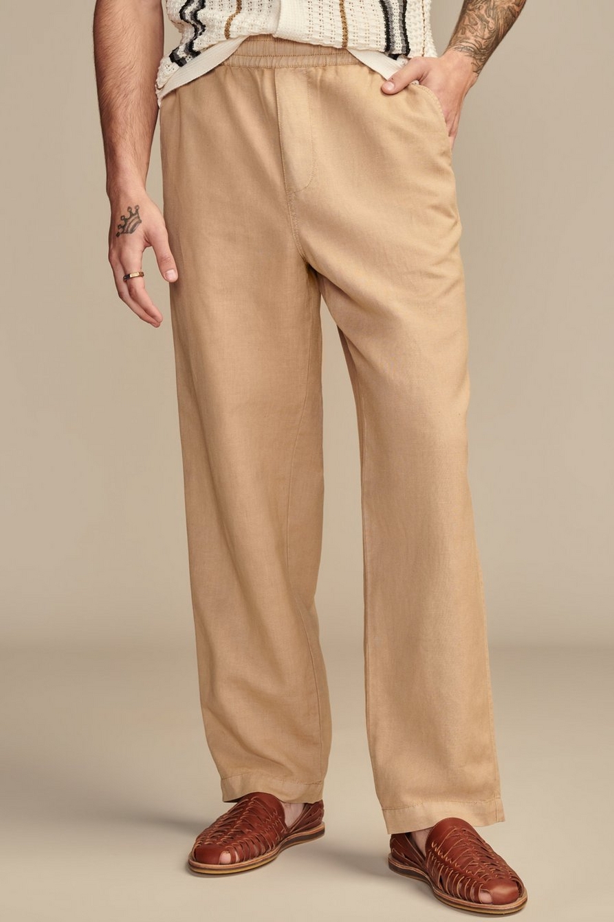 LINEN PULL ON PANT, image 2