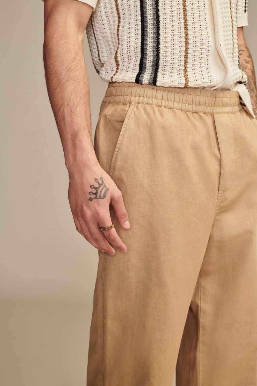 LINEN PULL ON PANT, image 5