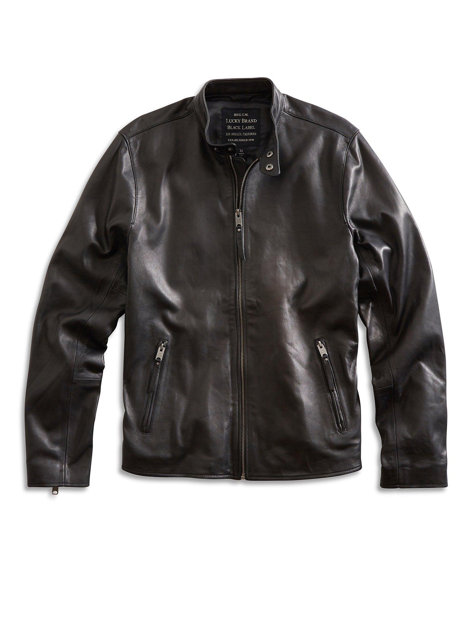 bonneville leather jacket lucky brand