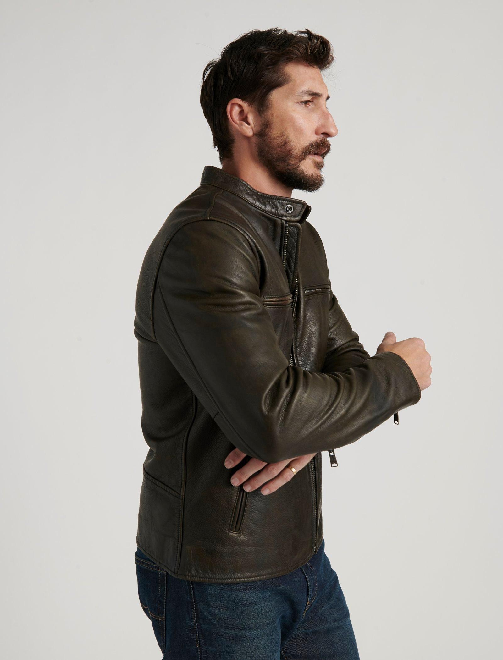 Leather Bonneville Jacket | Lucky Brand
