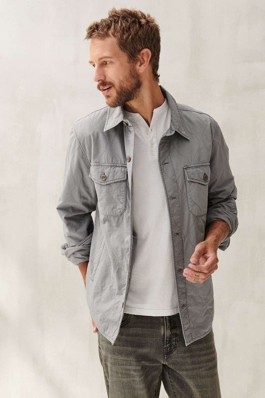 QUILTED SHIRT JACKET | Lucky Brand