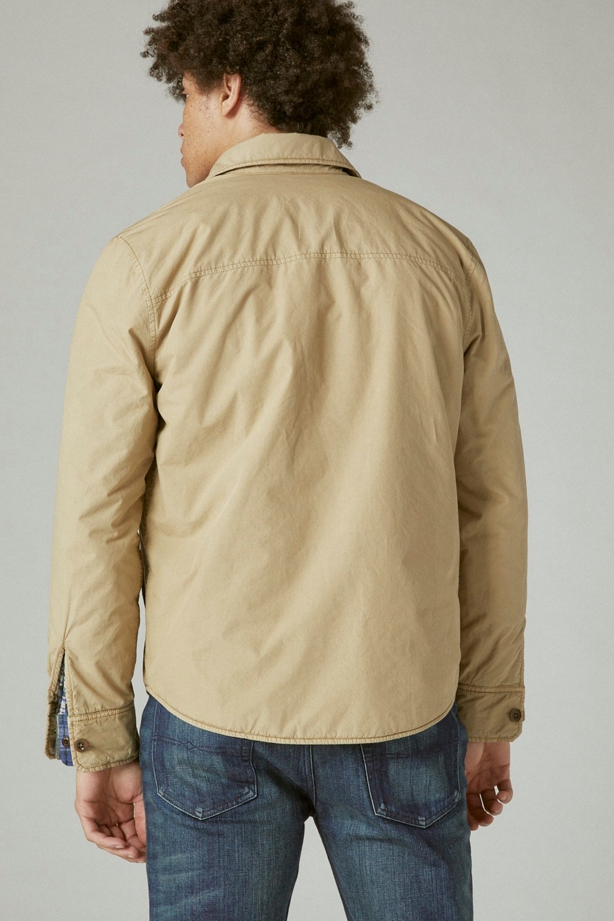 QUILTED LINED SHIRT JACKET, image 4