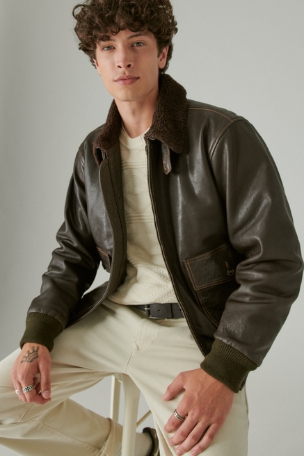Green/Brown Human Made Duck Varsity Reversible Jacket - Jackets