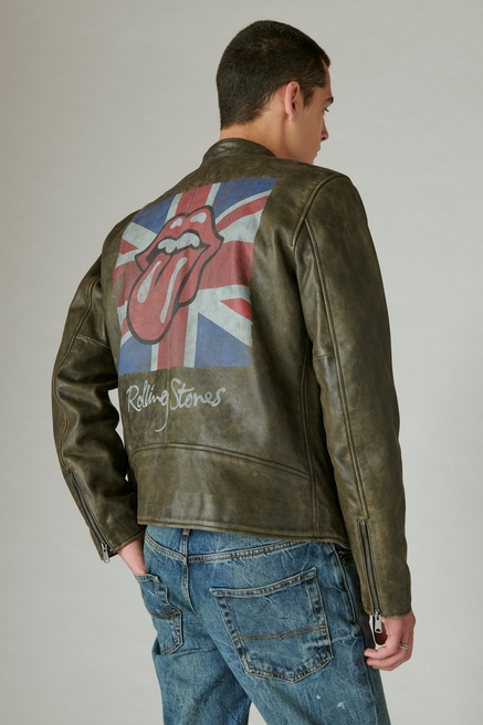 Men's Jacket Casual Denim Biker Jacket Coat Slim Fit Multi Pocket Top