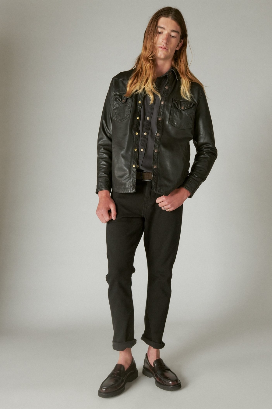 LEATHER WESTERN SHIRT | Lucky Brand
