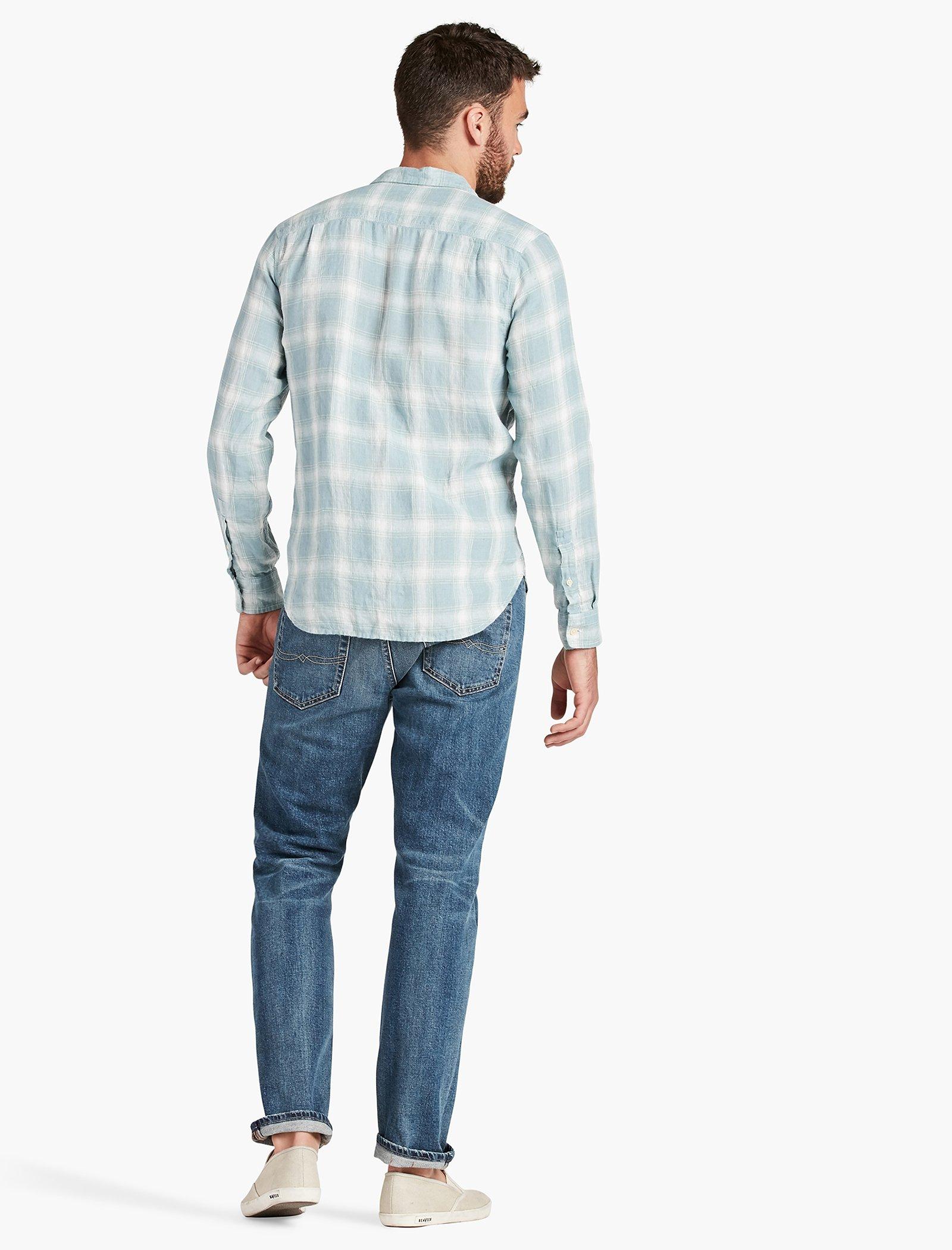 Lucky Brand Mason Plaid Workwear Button-Up Shirt