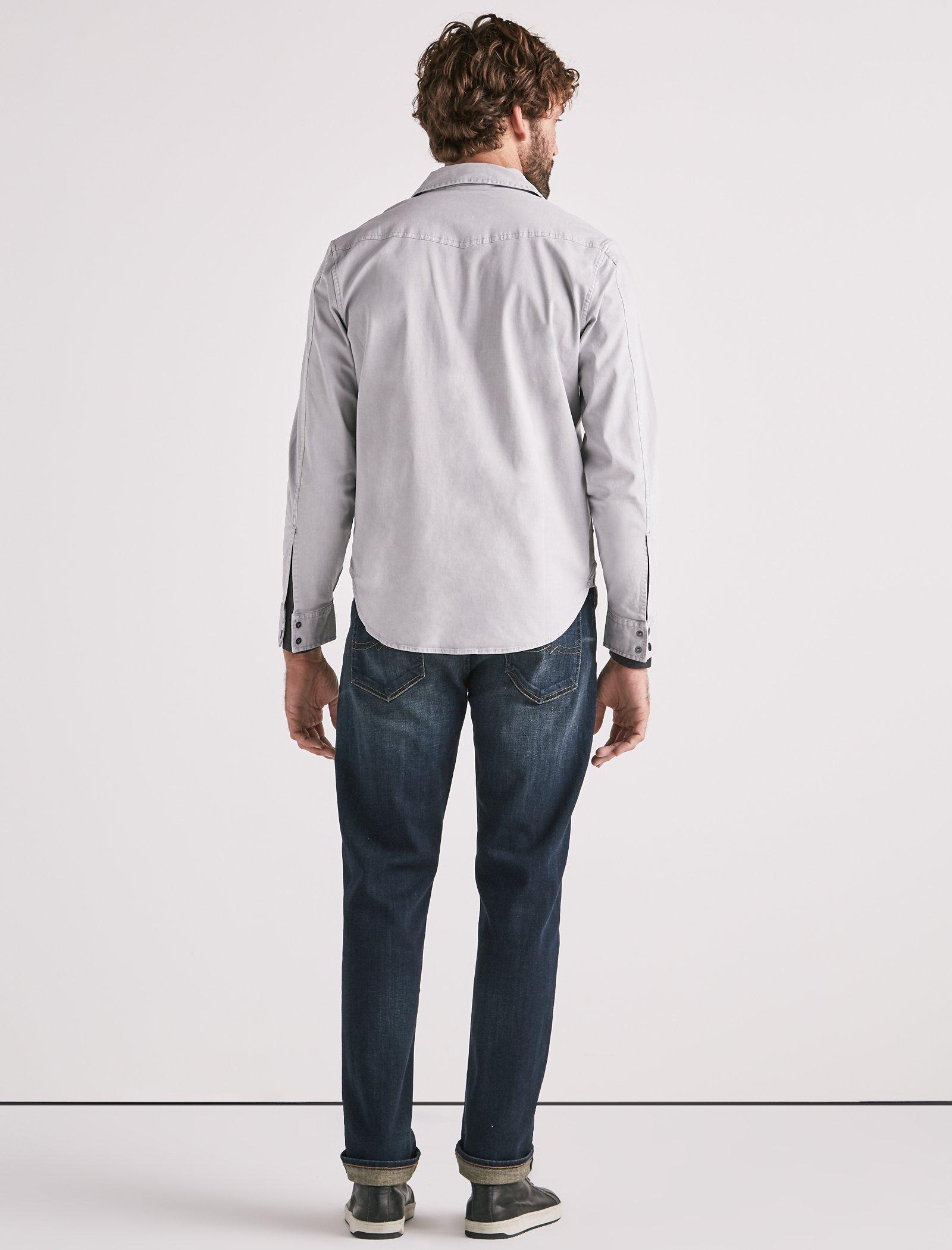 Stretch Twill Shirt Jacket | Lucky Brand