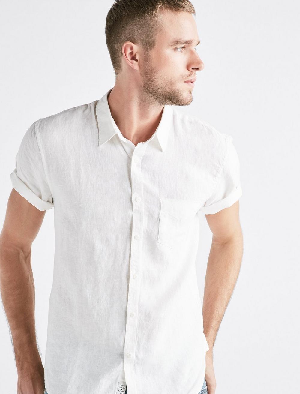 French Linen One Pocket Shirt | Lucky Brand