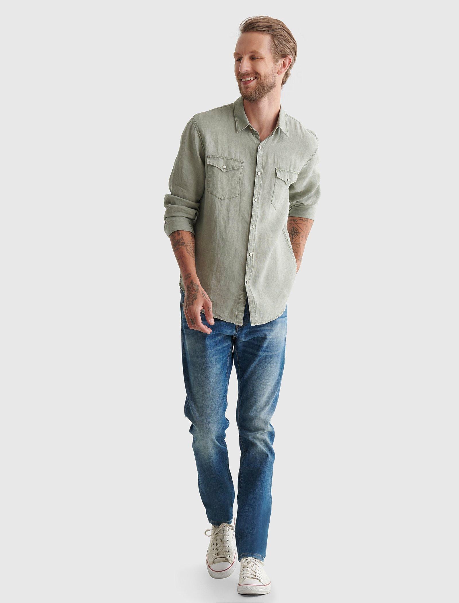 Buy WESTERN LINEN SHIRT for USD 79.50