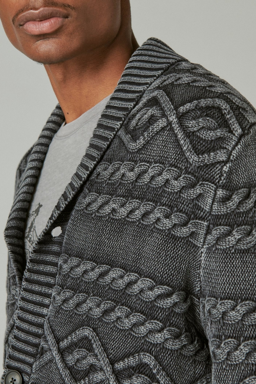 CABLE KNIT CARDIGAN, image 3