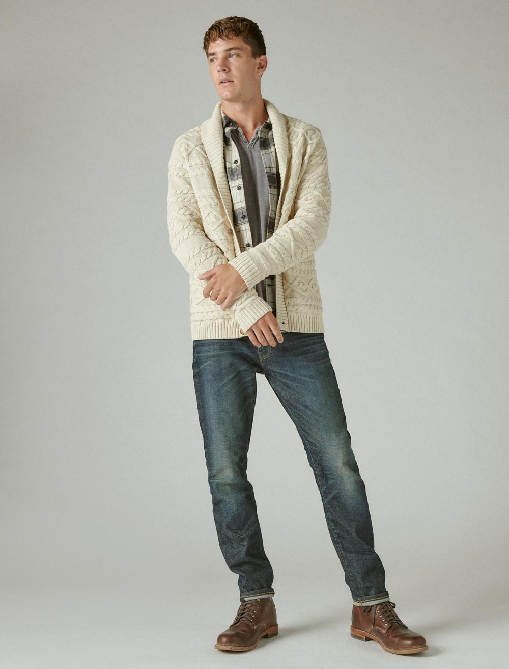 CABLE KNIT CARDIGAN, image 2