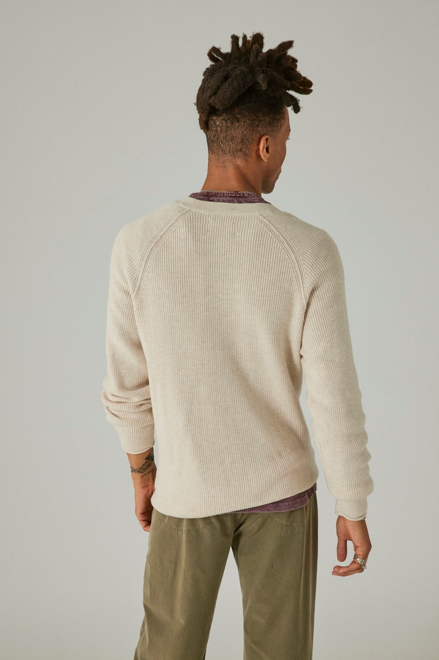 CLOUD SOFT HENLEY SWEATER, image 2