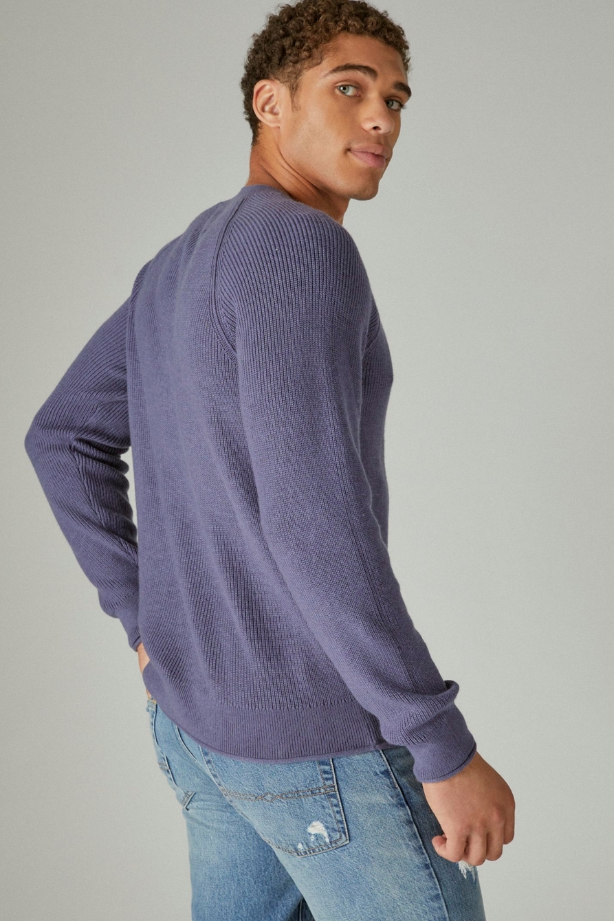 CLOUD SOFT HENLEY SWEATER, image 3