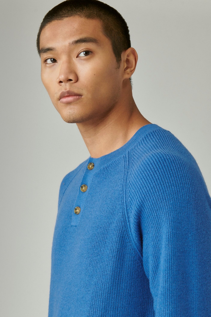 CLOUD SOFT HENLEY SWEATER, image 4