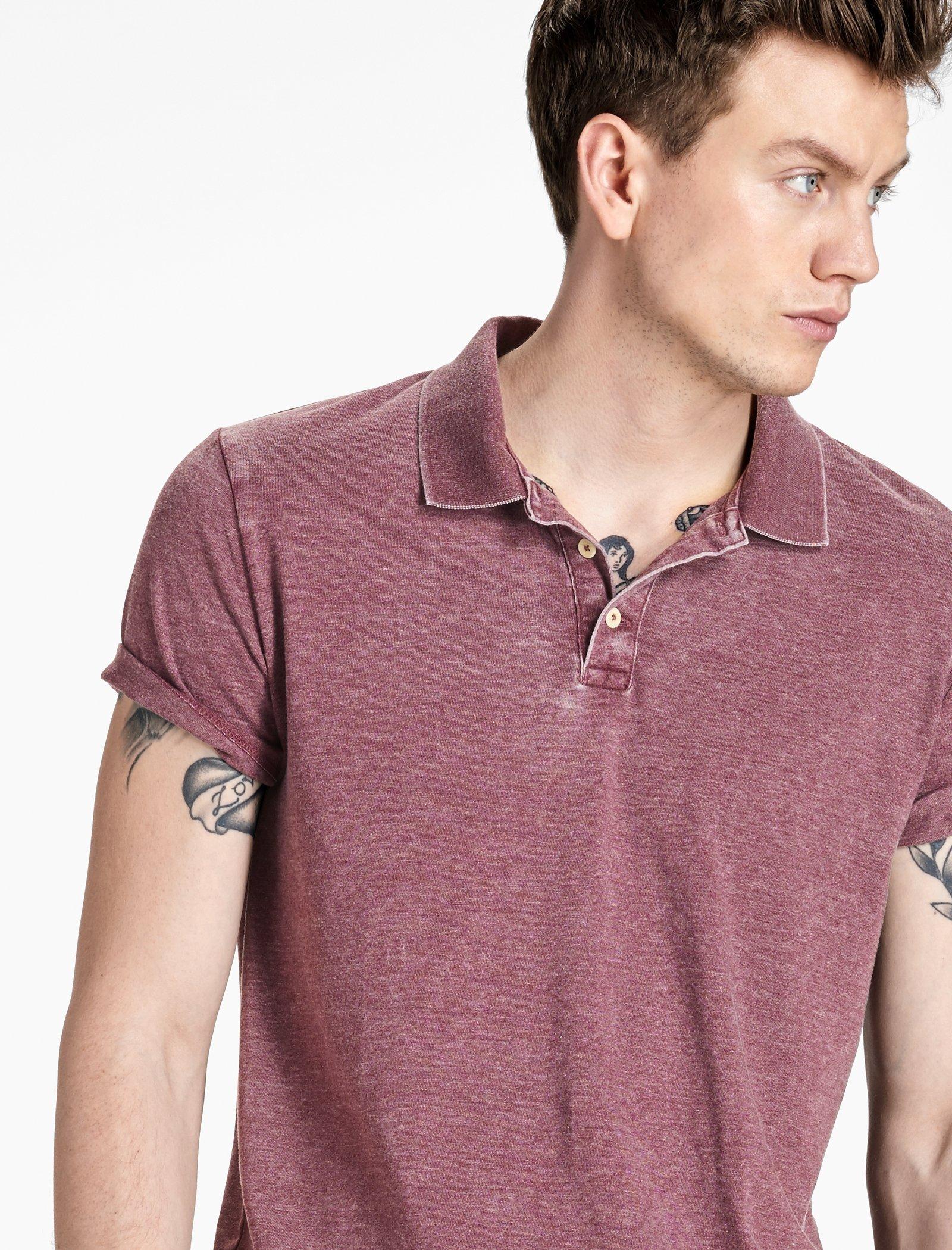 Lucky brand sale venice burnout polo