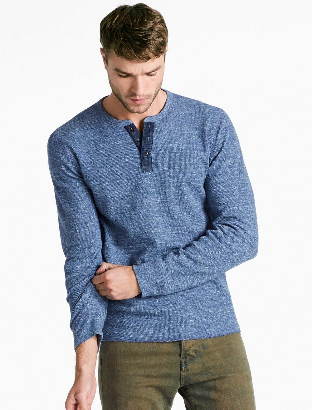 LIVED IN THERMAL HENLEY | Lucky Brand