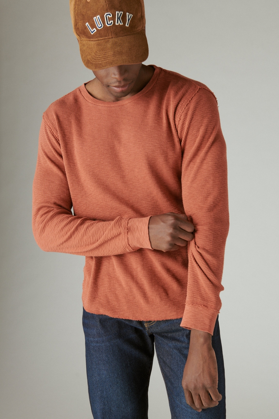 Garment dyed Summer Wool crewneck Sweater