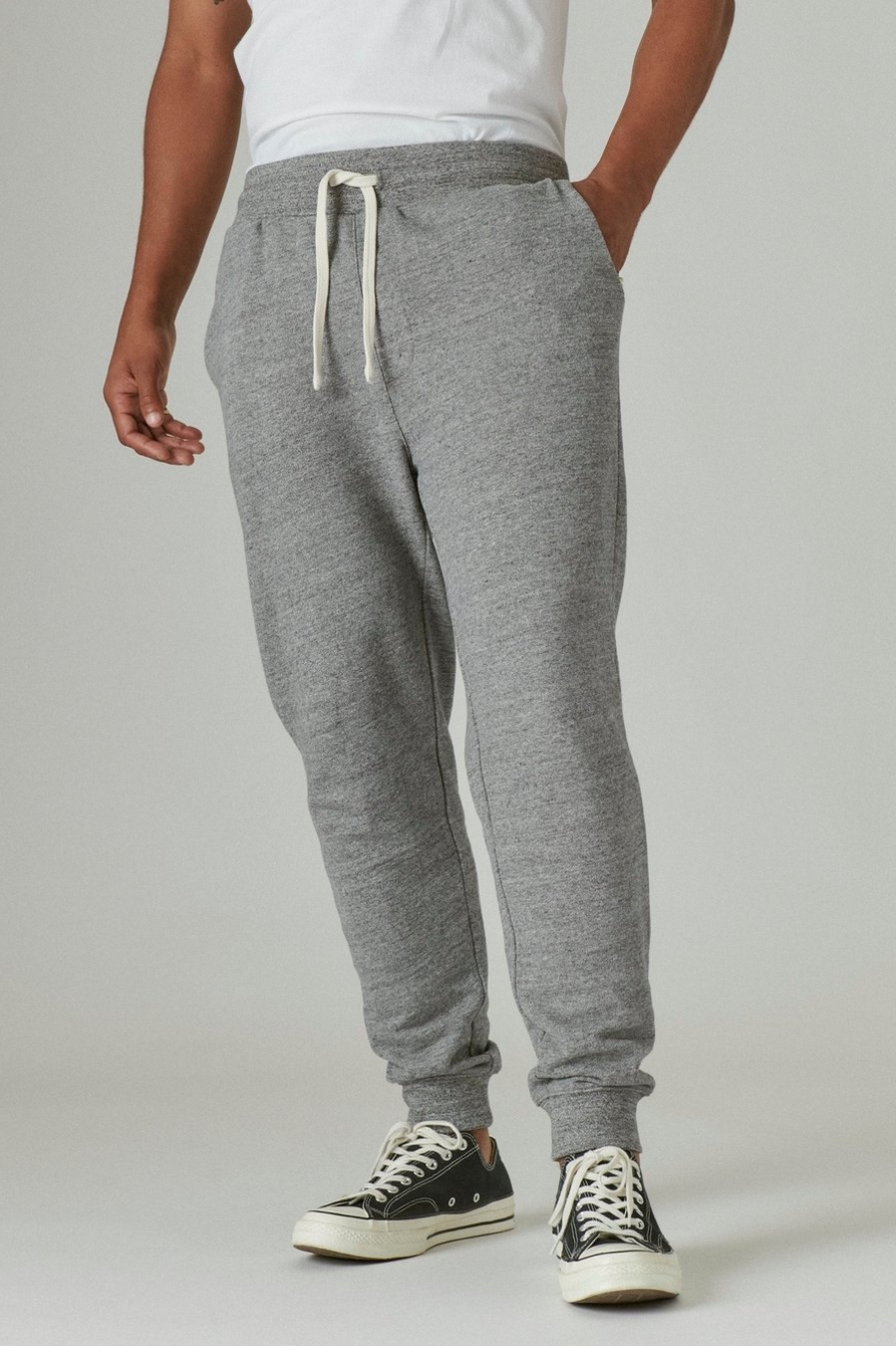 SUEDED TERRY JOGGER, image 4