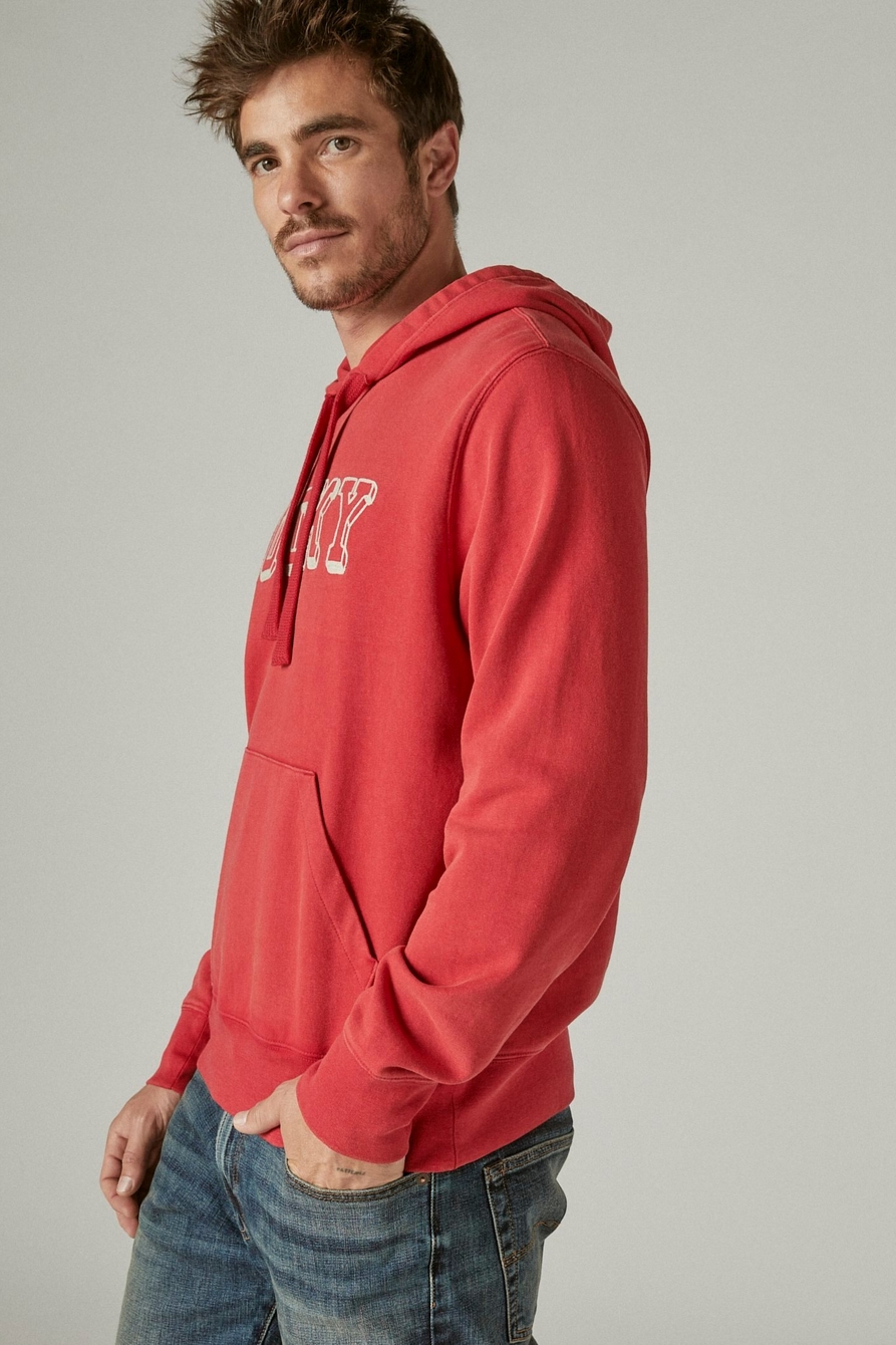 LUCKY VARSITY CHAINSTITCH HOODIE, image 3