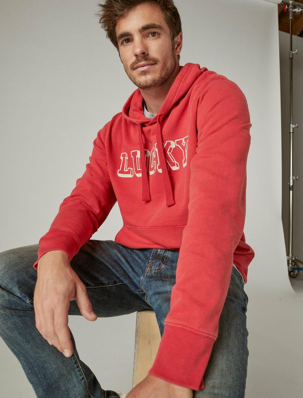 LUCKY VARSITY CHAINSTITCH HOODIE, image 6