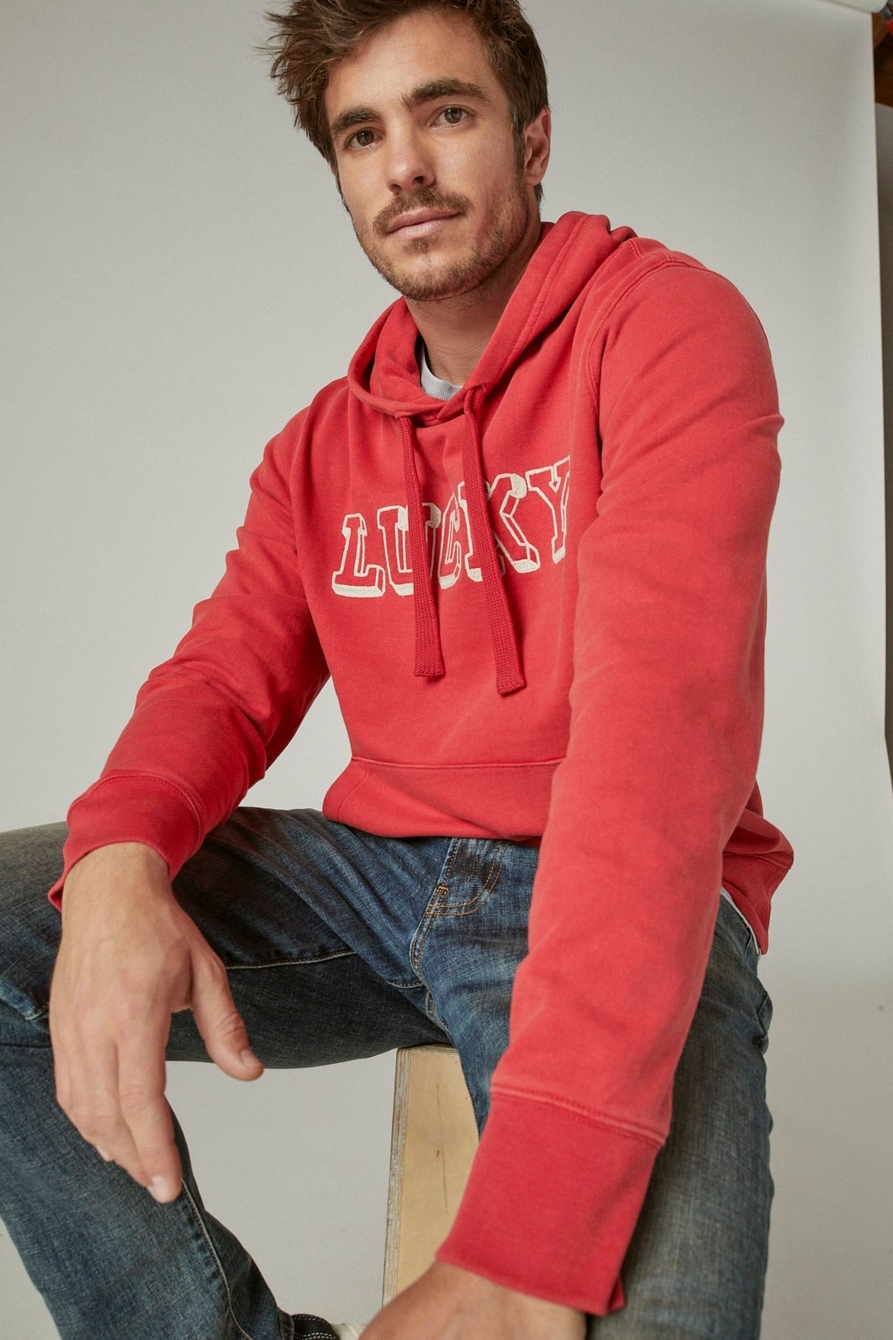 LUCKY VARSITY CHAINSTITCH HOODIE, image 6
