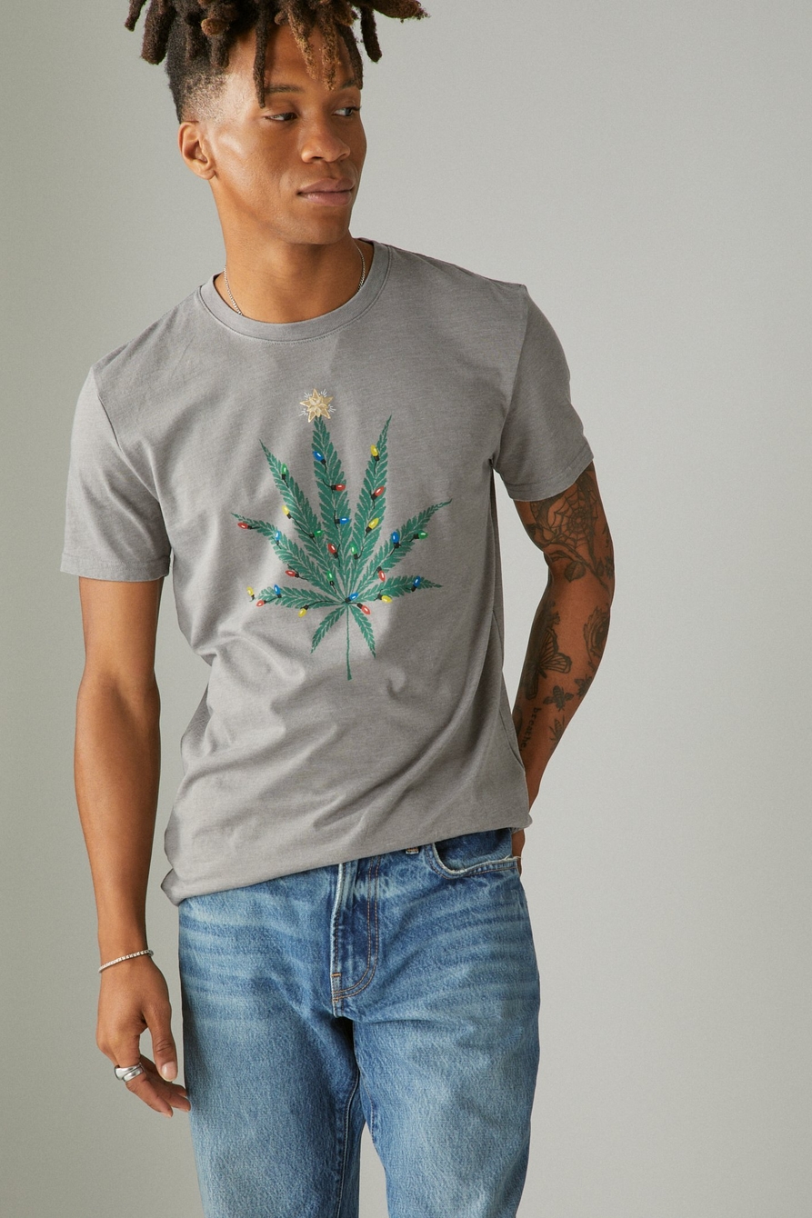 HIGH FOR THE HOLIDAYS TEE, image 2