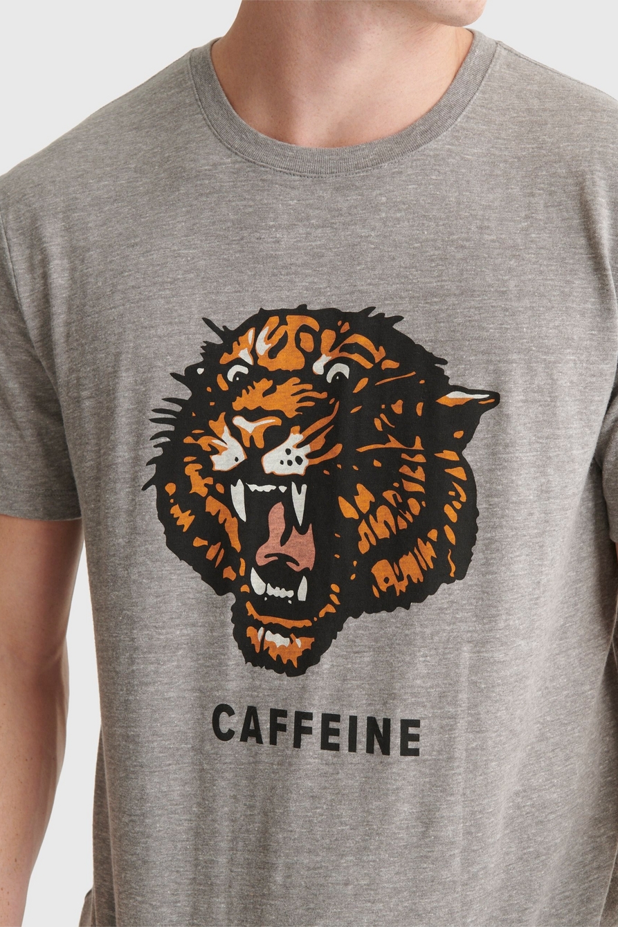 Yizhu T-Shirt De Moto À Cheval Tigre Tee Shirt Homme T-Shirt À Imprimé Amusant Doux et Confortable 