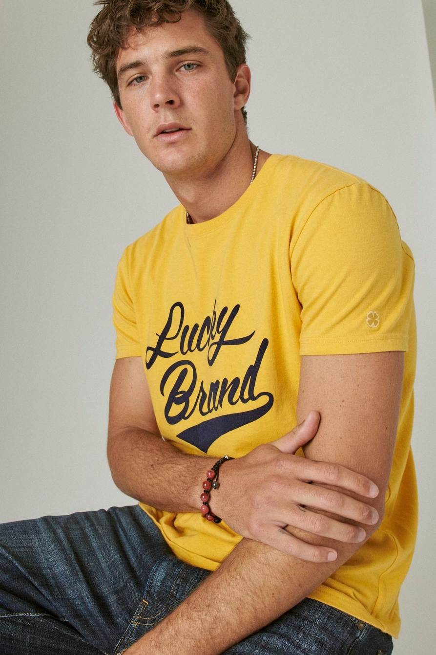 LUCKY ATHLETIC SCRIPT TEE, image 6