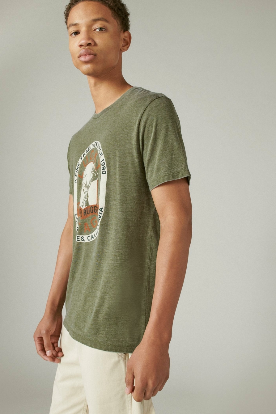 LUCKY MOOSE GRAPHIC TEE, image 3
