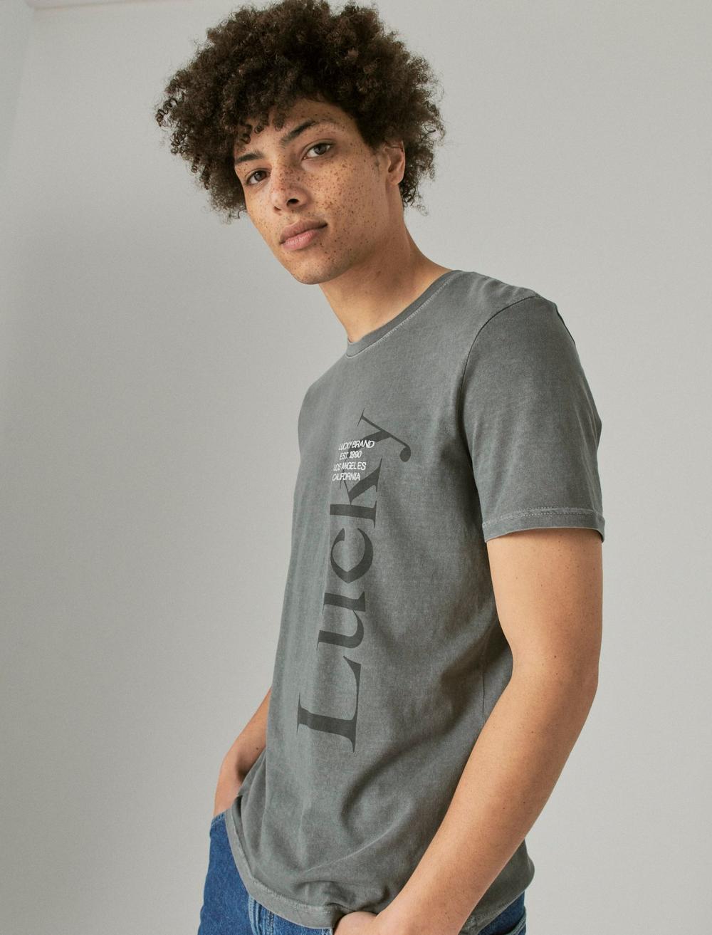 LUCKY MODERN GRAPHIC TEE, image 3