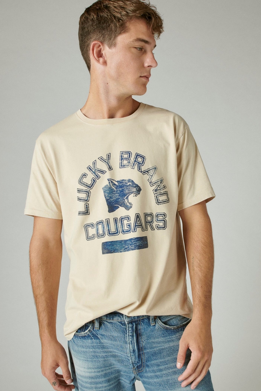 LUCKY COUGARS GRAPHIC TEE, image 1