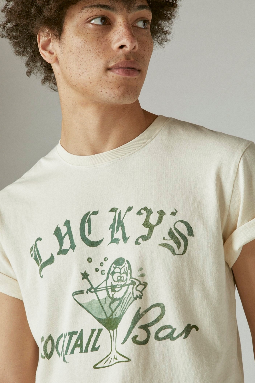 LUCKYS BAR GRAPHIC TEE, image 5