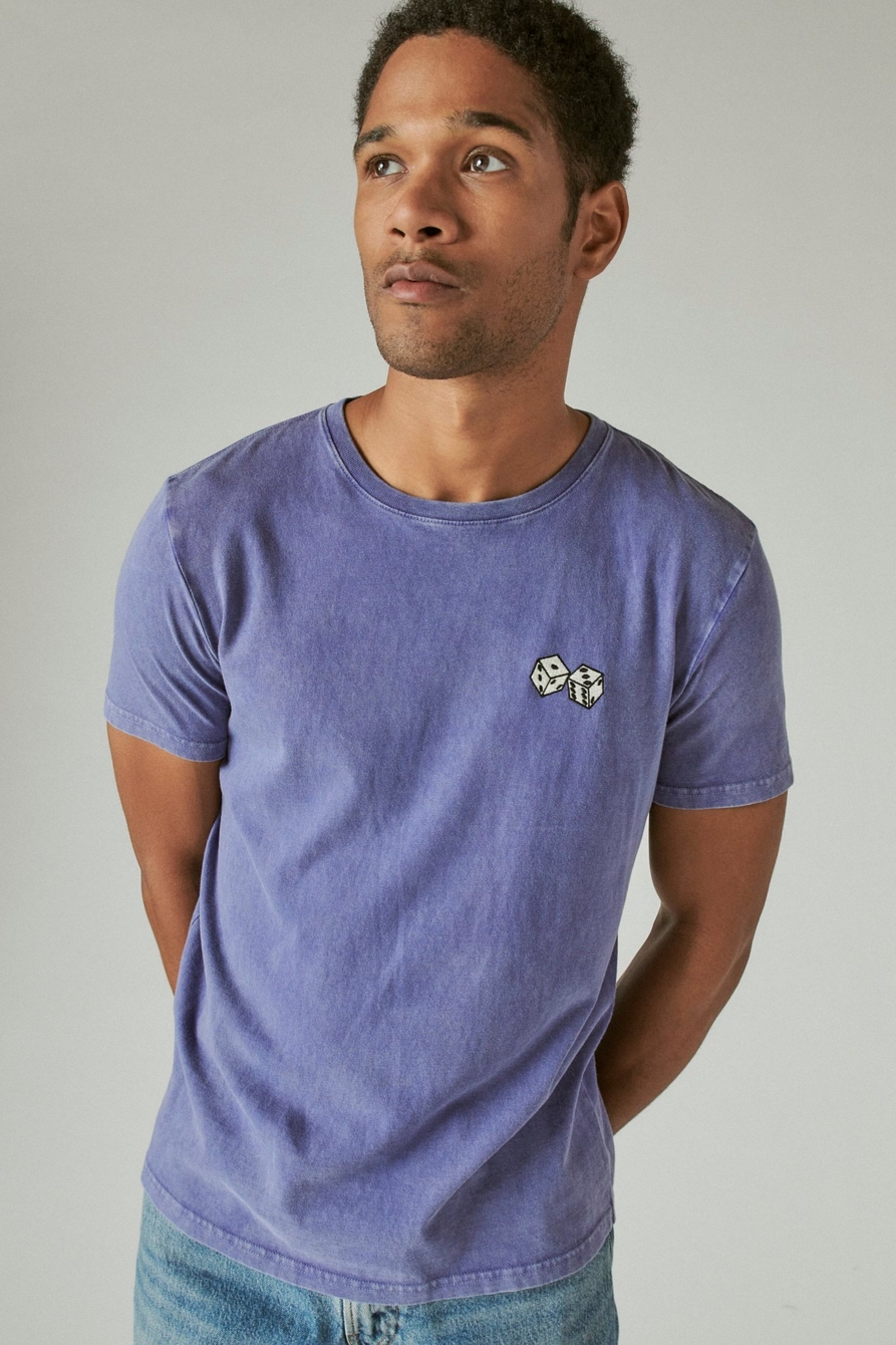 DICE CHEST GRAPHIC TEE, image 1