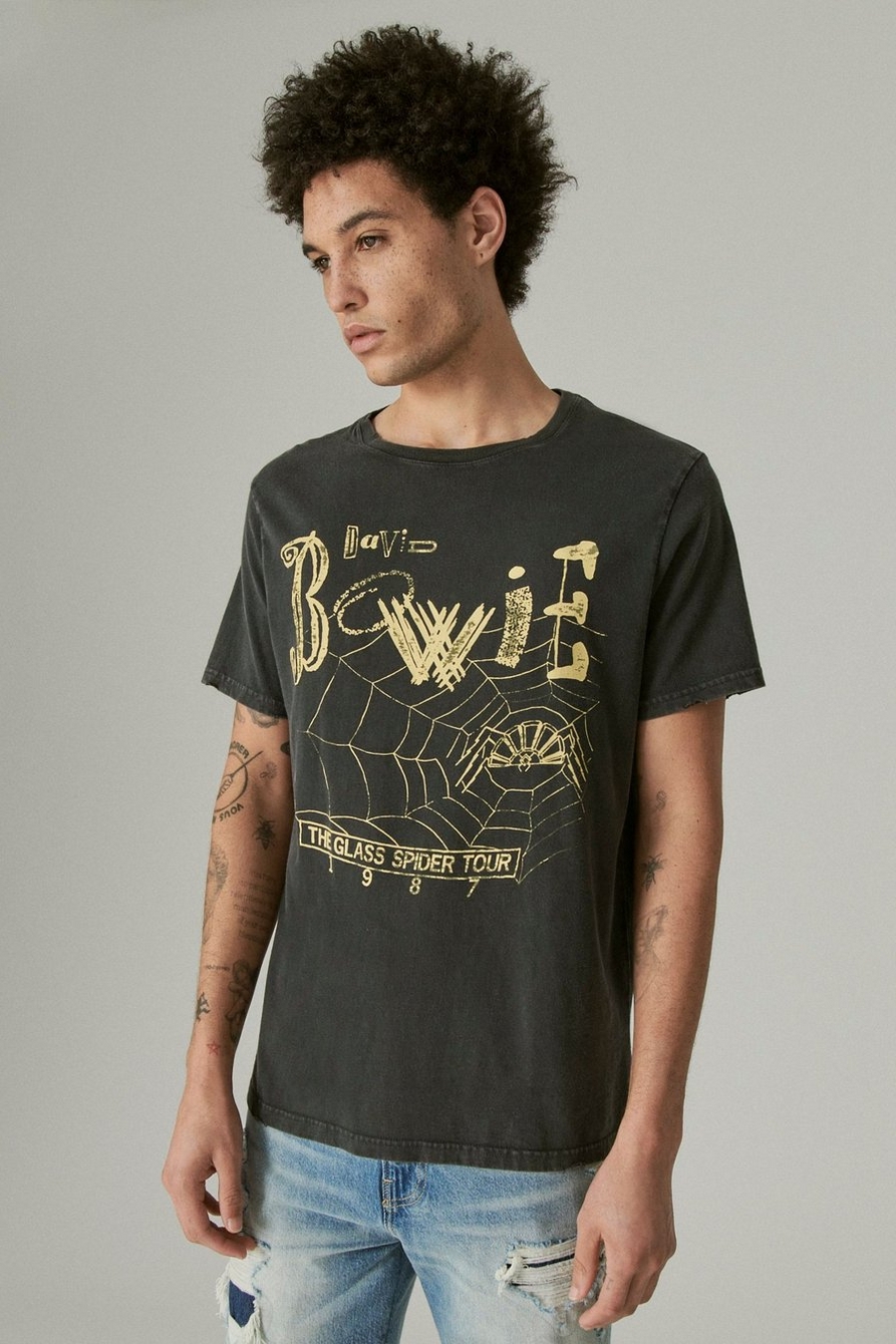BOWIE GLASS SPIDER GRAPHIC TEE, image 1