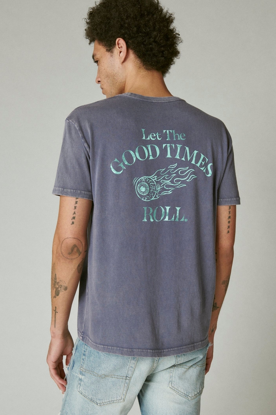 LET THE GOOD TIMES ROLL GRAPHIC TEE, image 4