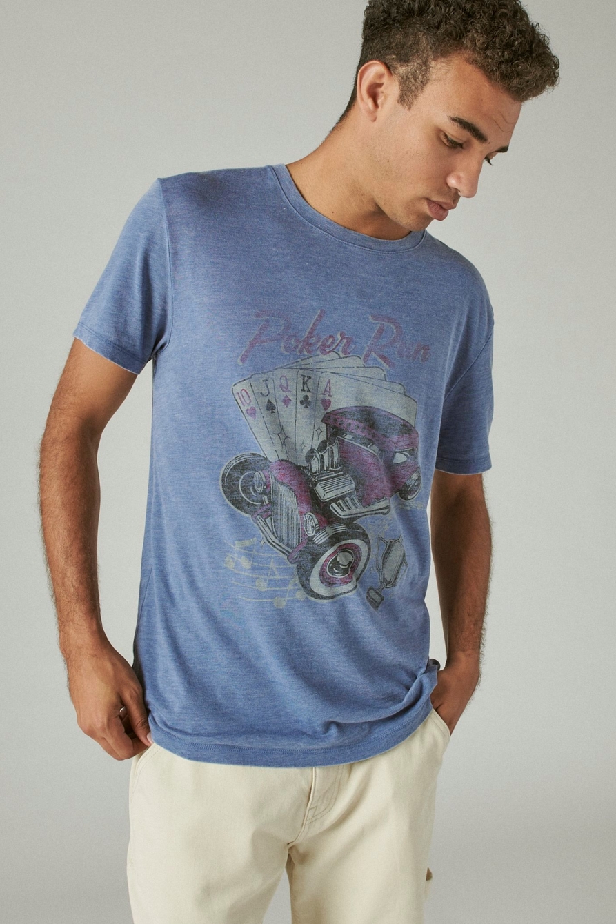 FADED CAR CARDS GRAPHIC TEE, image 1