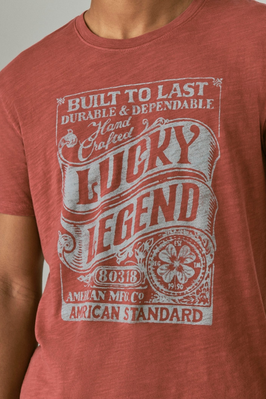 lucky brand vintage graphic t-shirt - Gem