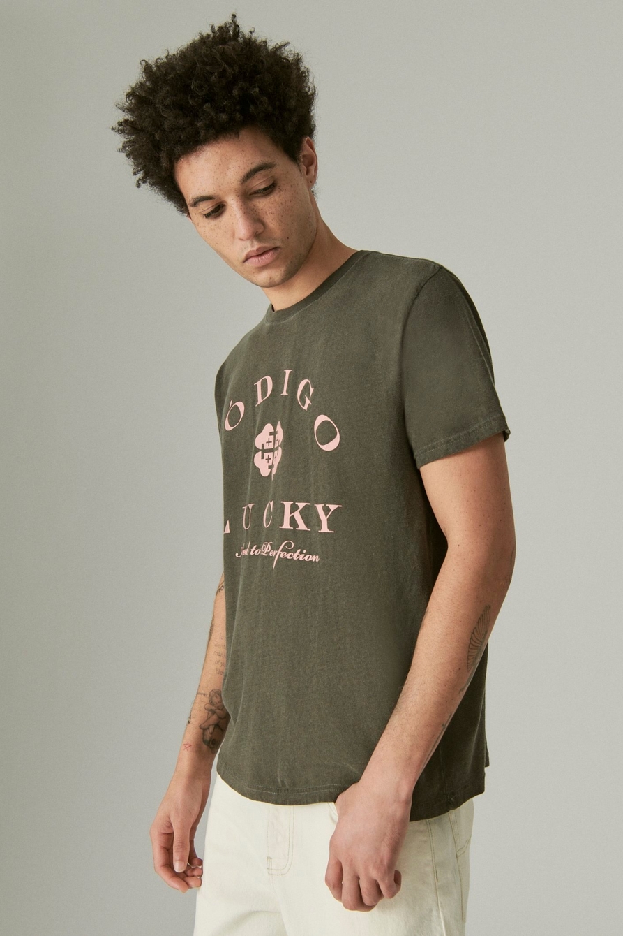 Lucky Brand Vintage Inspired T-Shirt - Tan - XL - 100% Cotton 海外