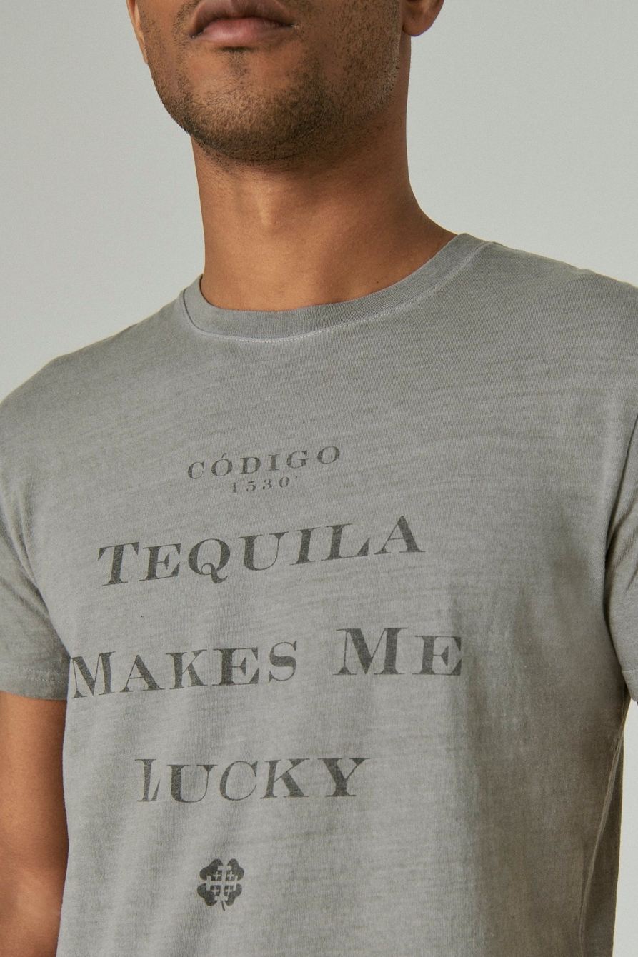 Codigo 1530 x Lucky Brand Tequila Makes Me Lucky Graphic Tee, image 5