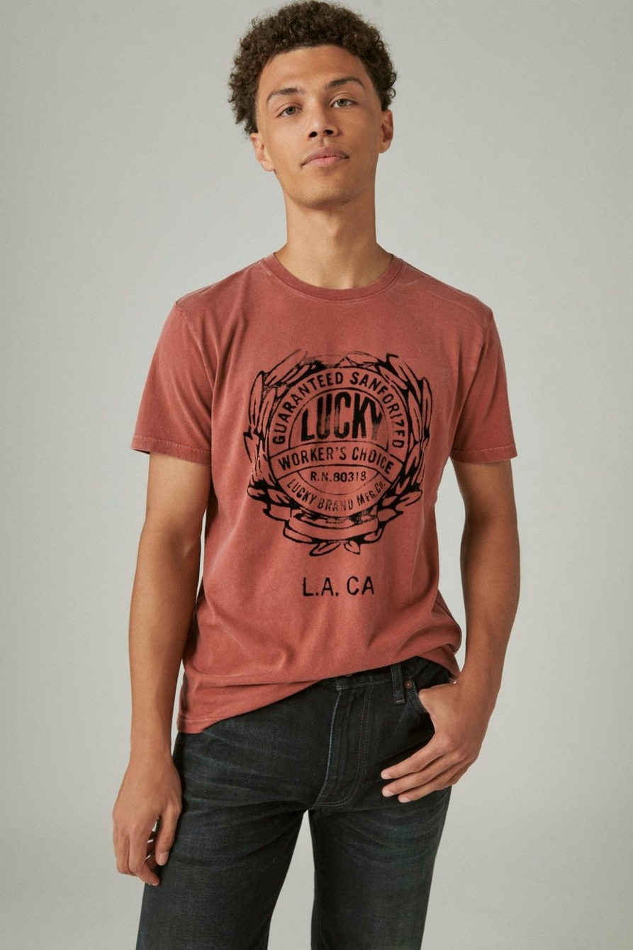 LUCKY WORKWEAR GRAPHIC TEE, image 2