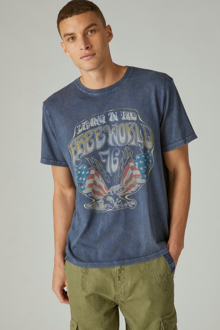 FREE WORLD EAGLE GRAPHIC TEE | Lucky Brand