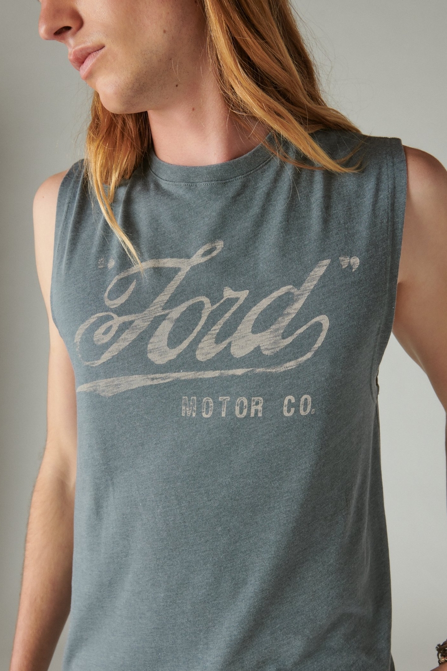 FORD SCRIPT MUSCLE TEE, image 2