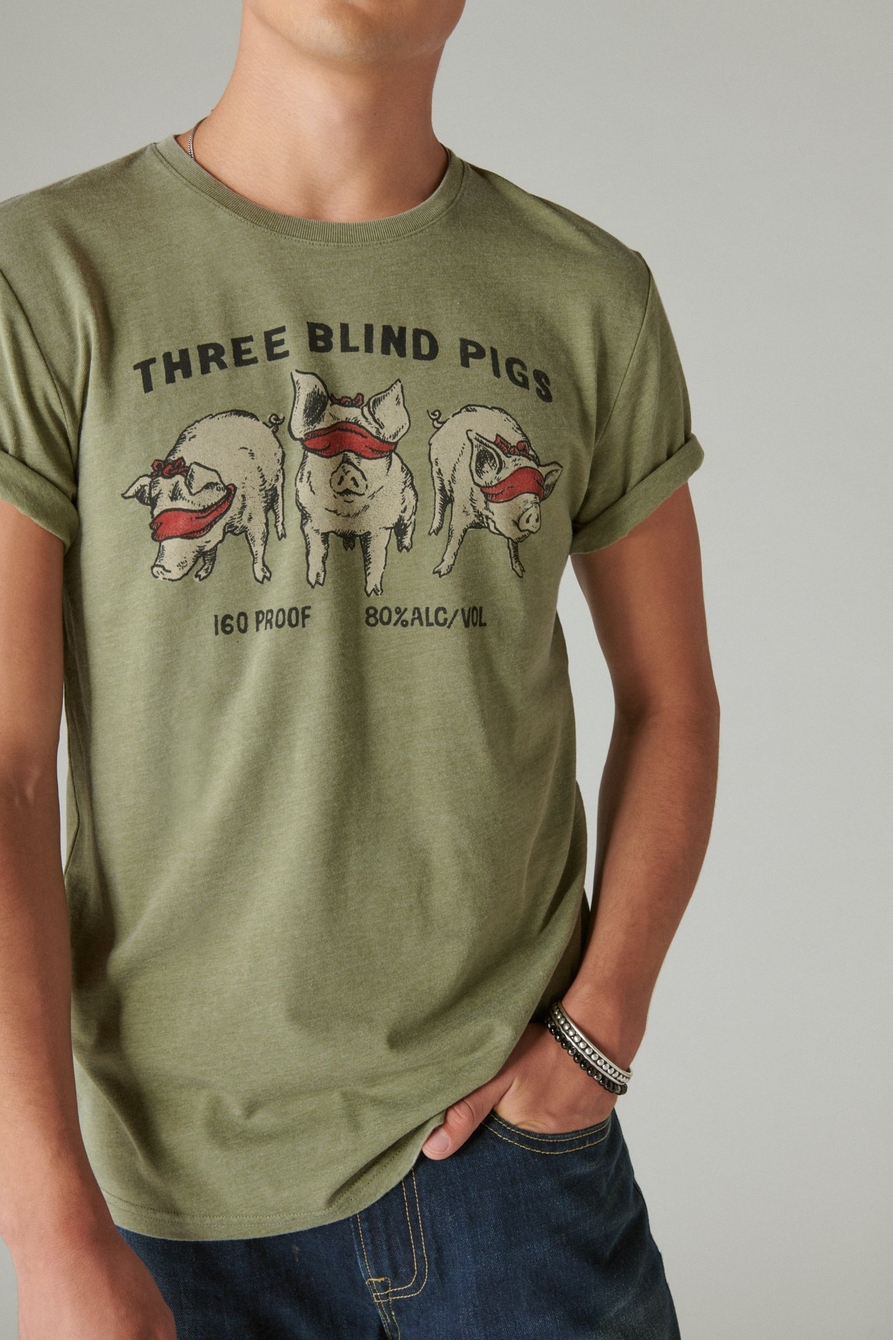 THREE BLIND PIGS TEE, image 2