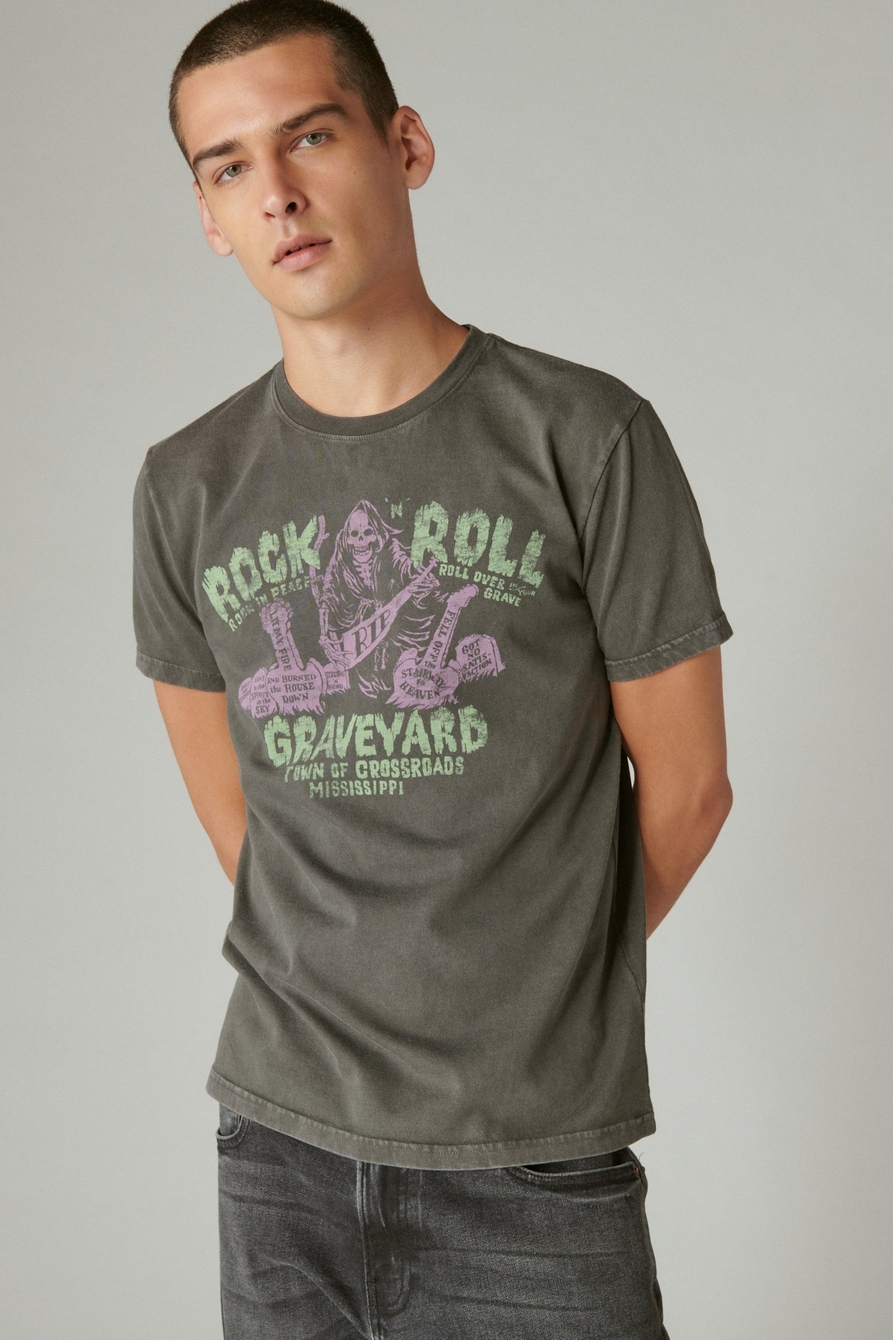 ROCK & ROLL GRAVEYARD TEE, image 2