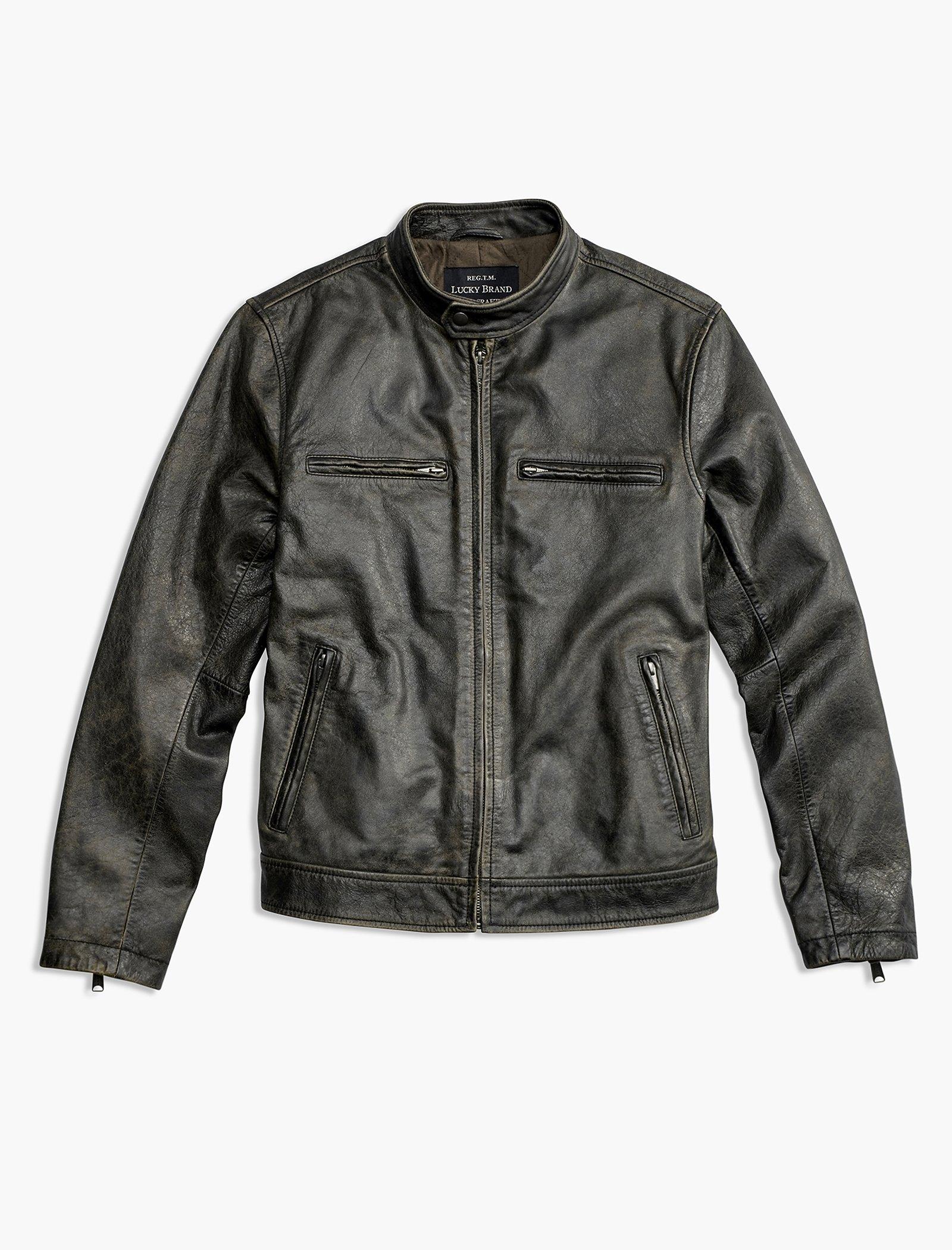Leather Jacket | Lucky Brand