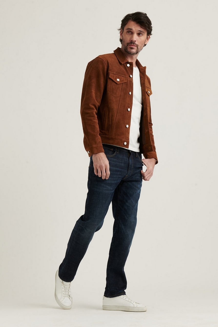 Lucky Brand Suede Jean Jackets for Women