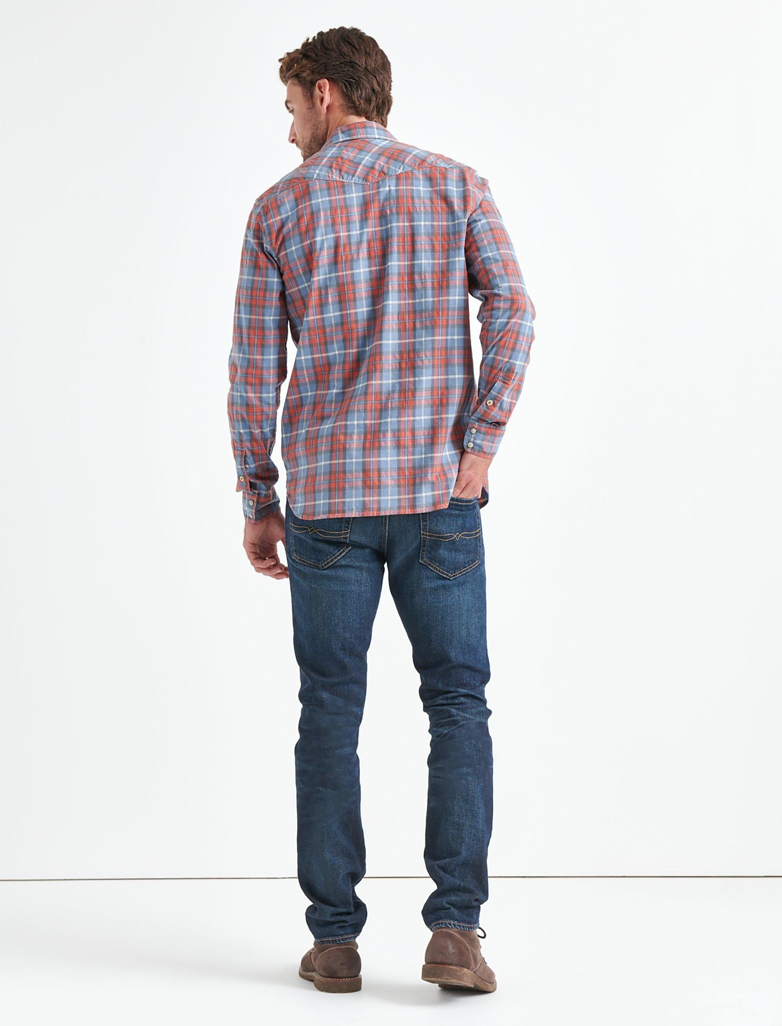 Lucky Brand, Shirts, Lucky Brand Saturday Stretch Flannel Shirt