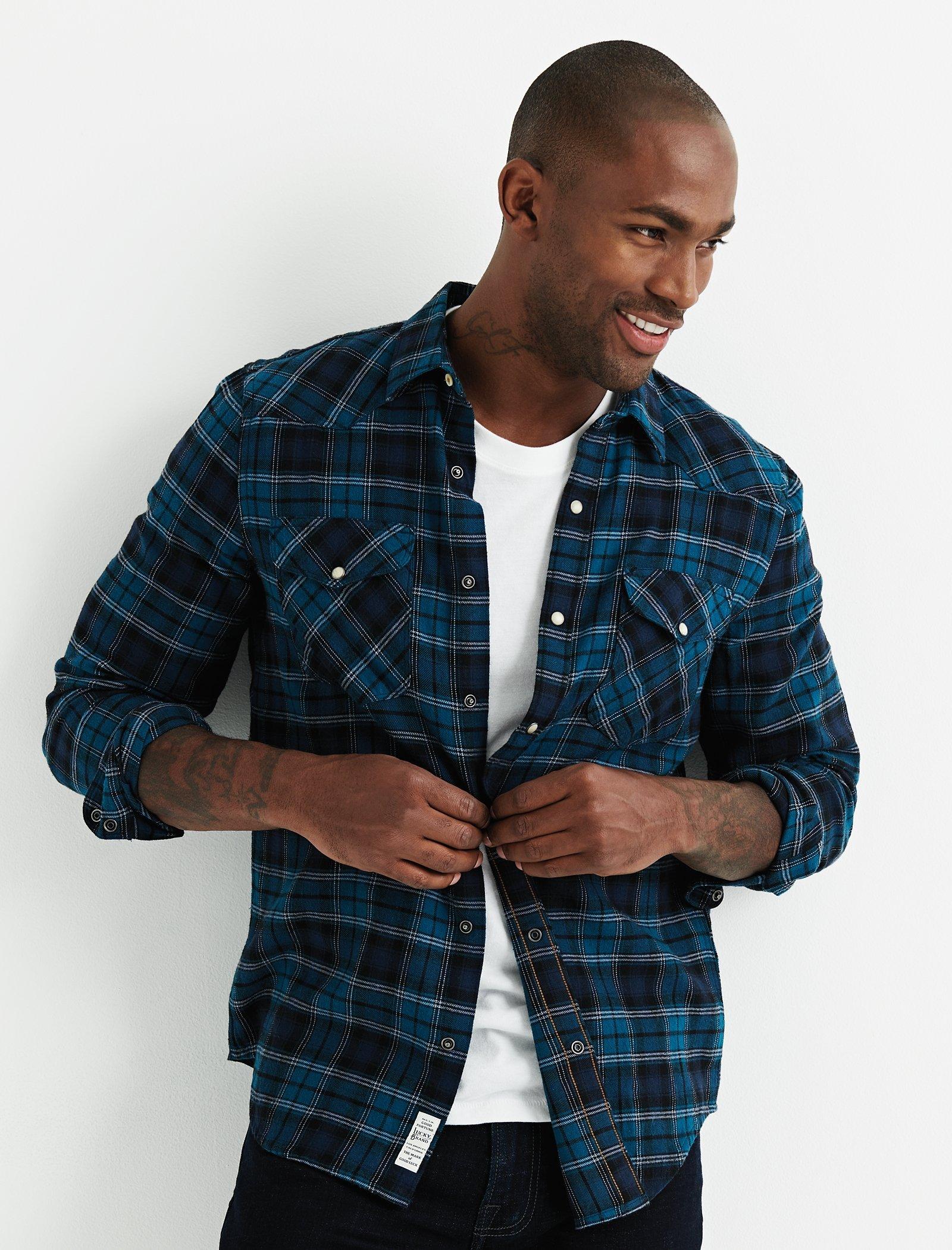 Santa Fe Western Flannel Shirt | Lucky Brand